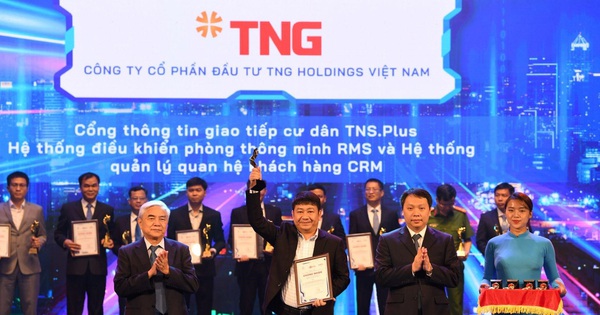 Giải thưởng Chuyển đổi số Việt Nam 2022 vinh danh TNG Holdings Vietnam
