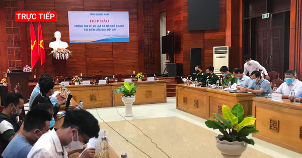 Trực tiếp: Họp báo vụ chìm ca nô làm 17 người chết ở biển Cửa Đại 2 live0103 1646125087099131782181 crop 16461253309011658540436