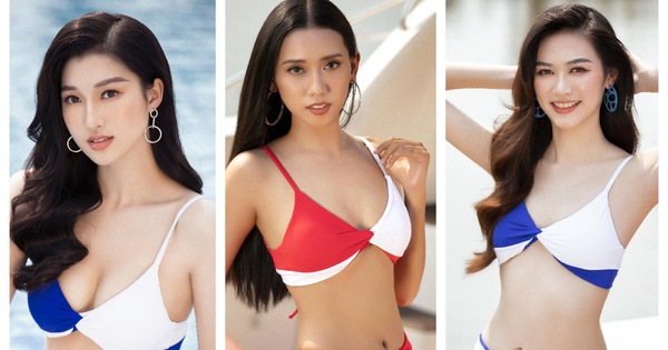 Thí sinh Miss World Vietnam 2022 trong trang phục bikini