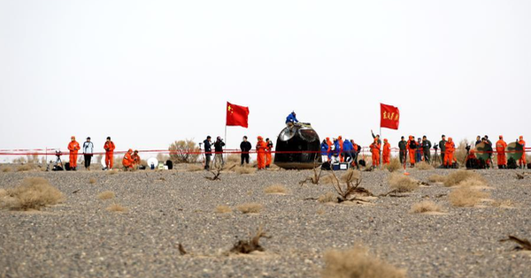 Chinese astronaut group returns to Earth after 6 months in space