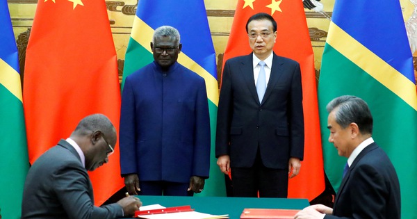 Solomon confirms signing of security agreement with China