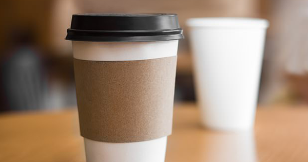 Drinking coffee with a disposable cup: A sip of coffee contains billions of microscopic plastic particles