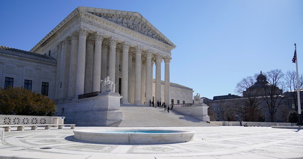 A man died after setting himself on fire in front of the US Supreme Court