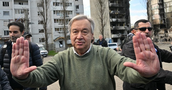 UN Secretary General visited many places in Ukraine