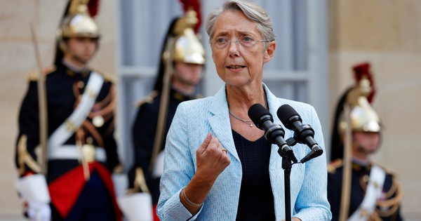 Portrait of the first female prime minister of France in 30 years