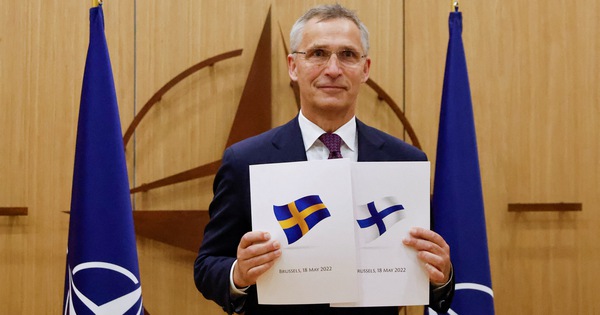 NATO nhận đơn xin gia nhập của Phần Lan, Thụy Điển