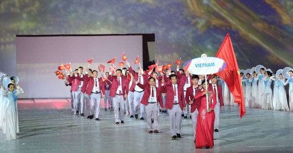 今晚5月23日，第31屆東南亞運動會閉幕式在河內室內田徑宮舉行