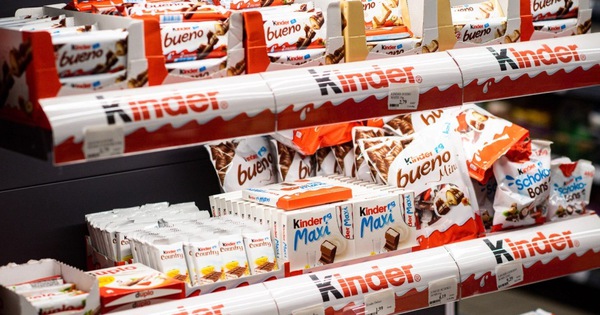 More than 3,000 tons of Kinder chocolates recalled after salmonella infections