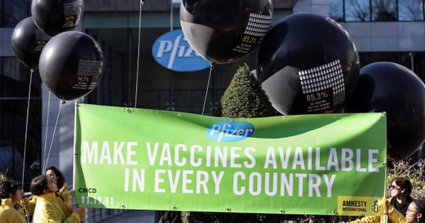 Pfizer is accused of profiting from the pandemic when pocketing nearly  billion in just 3 months