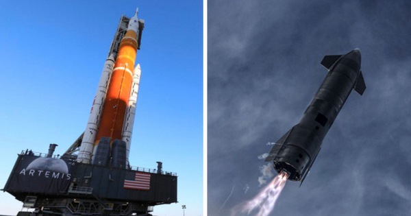 thumbnail - Siêu tên lửa SLS của NASA 'thua xa' tên lửa của SpaceX?