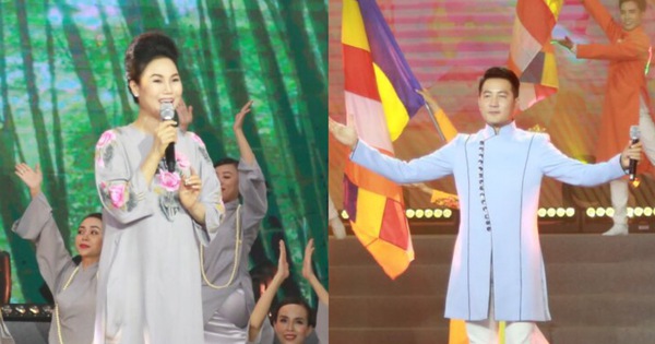 Vân Khánh, Nguyễn Phi Hùng, Thùy Trang hát ngợi ca Phật giáo