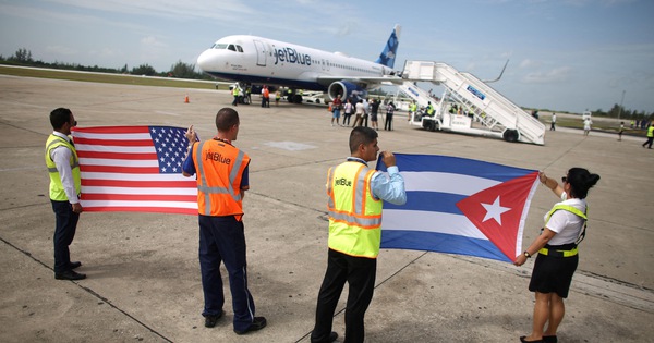 US lifts some restrictions on flights to Cuba