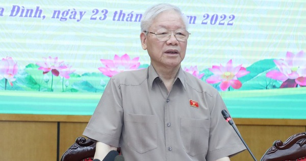 Tổng bí thư Nguyễn Phú Trọng: 'Hà Nội phải chọn người cho đúng' - Tuổi Trẻ  Online