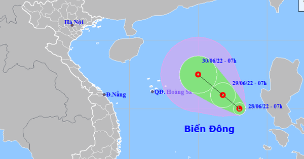 Biển Đông khả năng xuất hiện áp thấp nhiệt đới trong 24 giờ tới