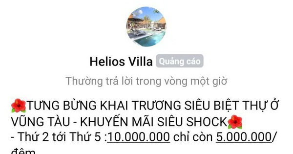 Công an vào cuộc vụ hàng trăm khách bị lừa tiền đặt cọc 'Helios Villa' ở Vũng Tàu