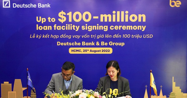 Be Group nhận khoản hỗ trợ tài chính lên đến 100 triệu USD từ Deutsche Bank
