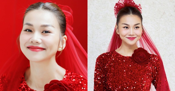 エンターテインメントニュース 10月21日：タン・ハンが赤いアオザイを着た美しさで熱狂を引き起こす