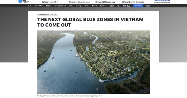 最初のアメリカの新聞: ベトナムが最初のブルーゾーンとして掲載される