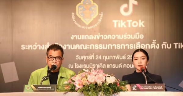 ไทยจับมือ TikTok และ Facebook สู้ข่าวลวงเลือกตั้ง