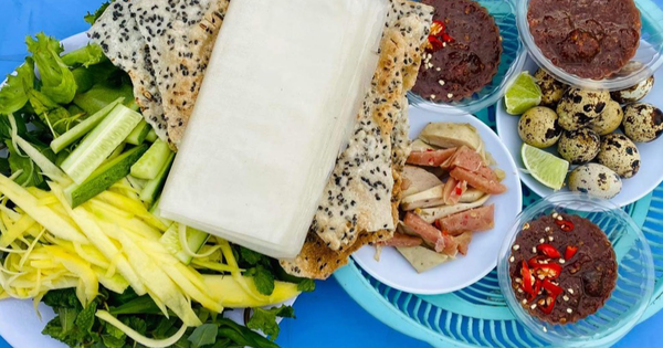 Bánh tráng mắm ruốc - Đặc sản không thể bỏ qua của Ninh Thuận