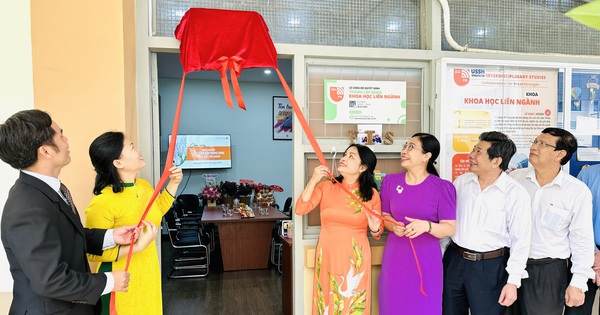 Trường đại học Khoa học xã hội và Nhân văn mở khoa khoa học liên ngành