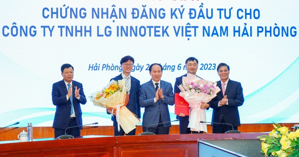 Tập đoàn LG Innotek Hàn Quốc rót thêm 1 tỉ USD vào Hải Phòng