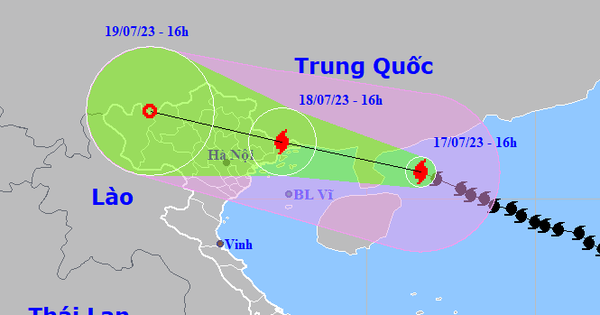 Bão số 1 mạnh cấp 12, giật cấp 15 đang 'tăng tốc', cách Móng Cái 400km ...