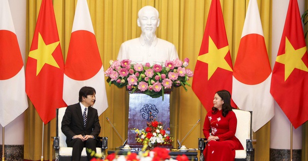 副大統領が秋篠宮皇太子と会談