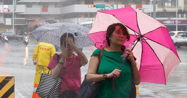 颱風“海葵”登陸台灣 近4000人疏散