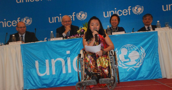 Quỹ Nhi đồng Liên Hiệp Quốc đã chọn ai là gương mặt khuyết tật tiêu biểu?
