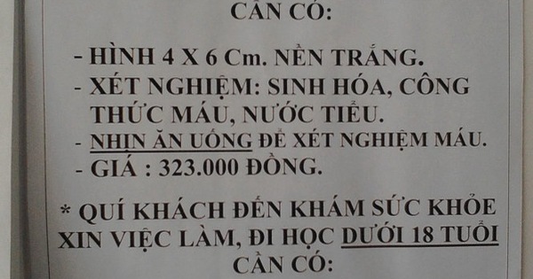 Quá trình xét nghiệm máu để kiểm tra viêm gan B, C khi xin việc làm?
