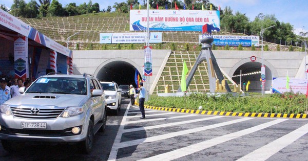 Thông xe hầm Đèo Cả, rút ngắn thời gian qua đèo còn 10 phút